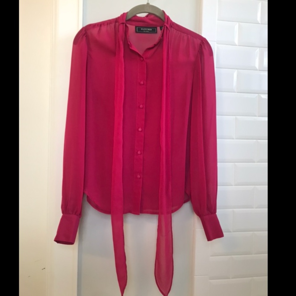 Lovely Magenta Blouse